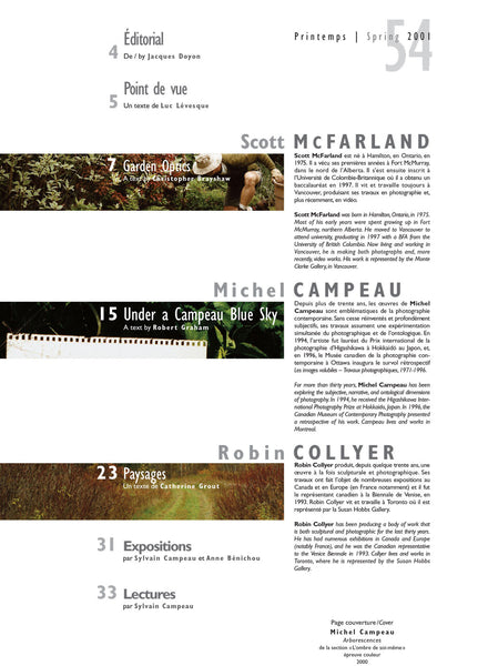 CIEL VARIABLE 54 – JARDINS-PAYSAGES