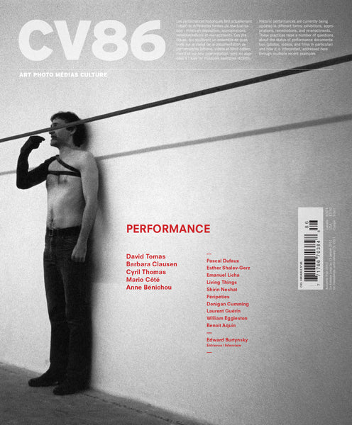 CV86 - Images de performance, performances des images