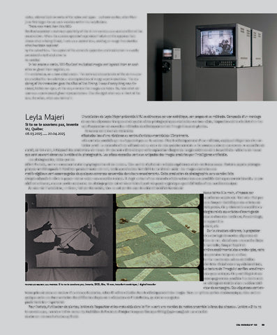 CV130 - Leyla Majeri – Nathalie Côté