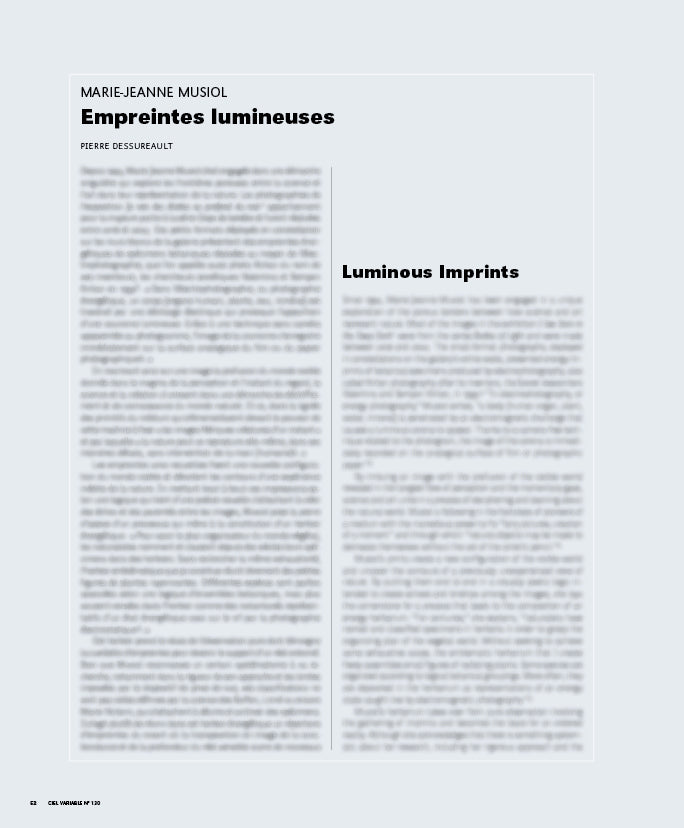 CV130 - Marie-Jeanne Musiol – Pierre Dessureault