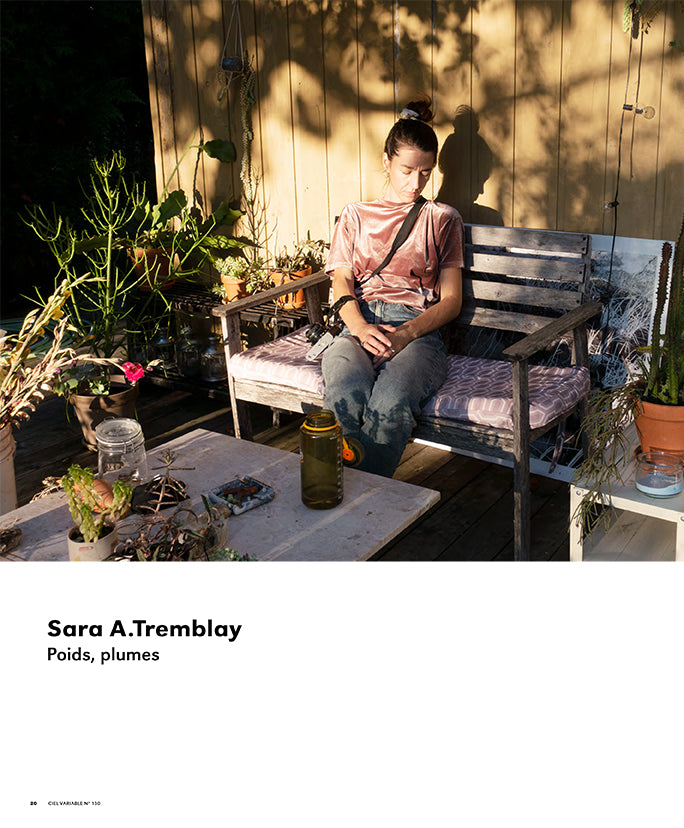 CV130 - Sara A.Tremblay, Poids, plumes – Charlotte Lalou Rousseau