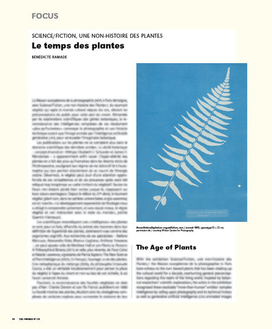 CV129 -The Age of Plants – Bénédicte Ramade