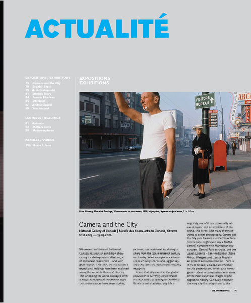 CV132 - Camera and the City – Stéphanie Yvette Hornstein