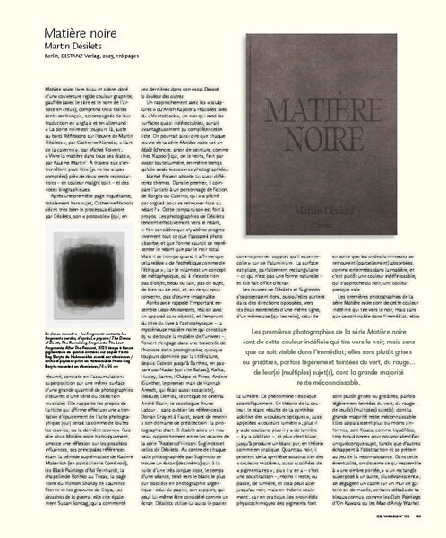 CV132- Matière noire – Jean Pelchat