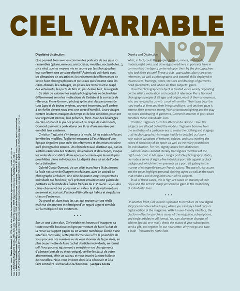 CV97 - Éditorial + Introduction