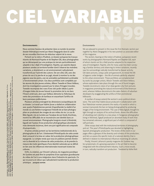 CV99 - Editorial + Introduction