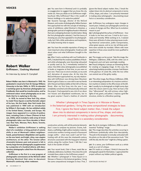 CV115 - Robert Walker — Interview by James D. Campbell