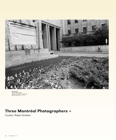 CV118 - Robert Graham, Three Montreal Photographers + — Zoë Tousignant