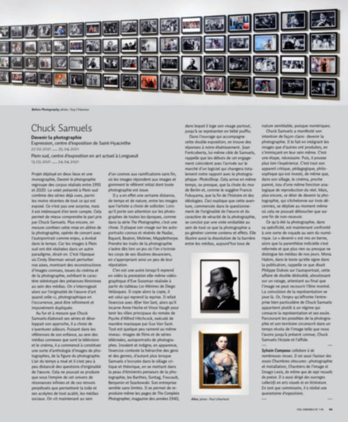 CV118 - Chuck Samuels, Becoming Photography — Sylvain Campeau