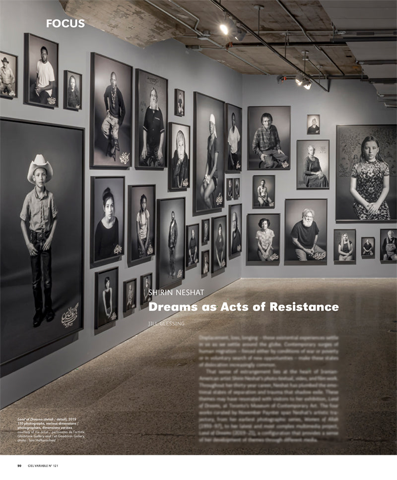 CV121 - Shirin Neshat, Dreams as Acts of Resistance — Jill Glessing