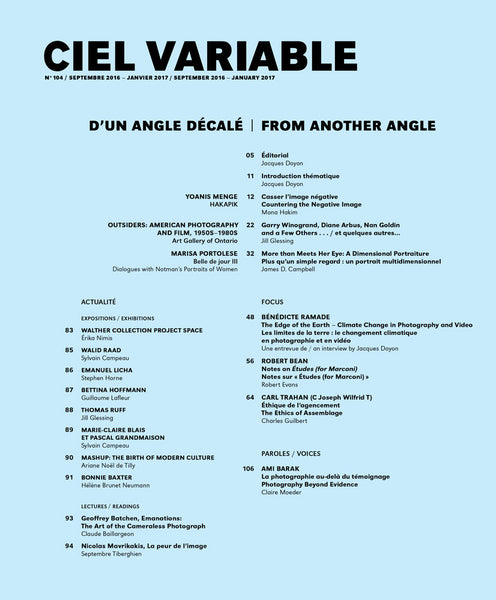 CV104 - Éditorial + Introduction